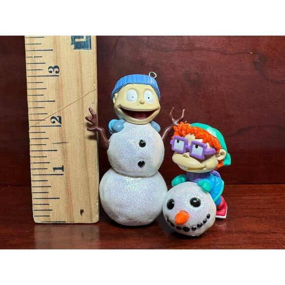 2002 Carlton Cards Rugrats Are The Coolest Friends Tommy Chuckie Tree Ornament - Picture 9 of 9